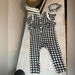 Jessica Simpson Baby Romper 12 months